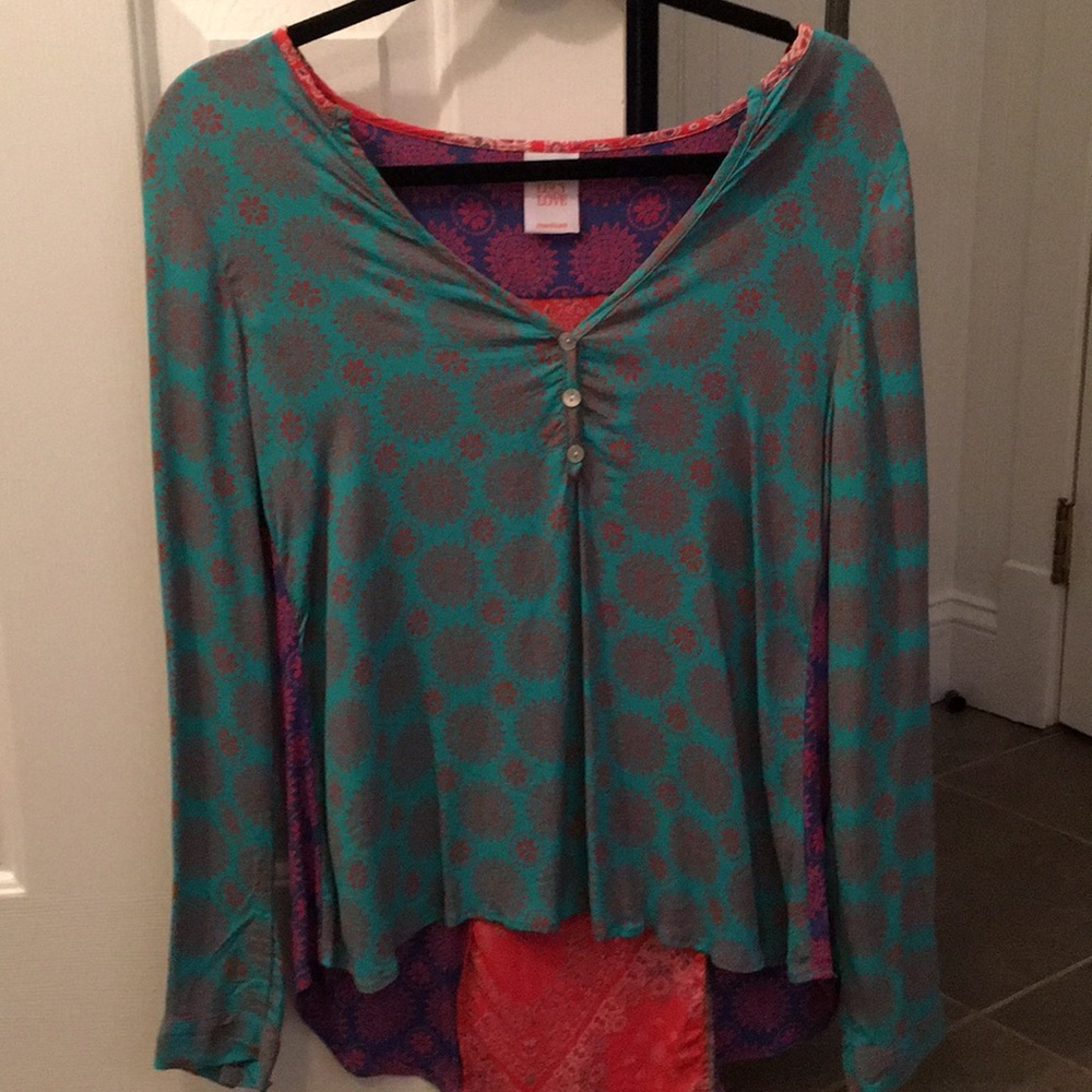 Love Lucy floral blouse